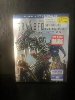 Transformers: Age of Extinction (Blu-ray + DVD + Digital HD) - shelf147